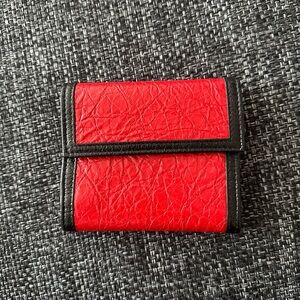 Balenciaga Red Arena Wallet